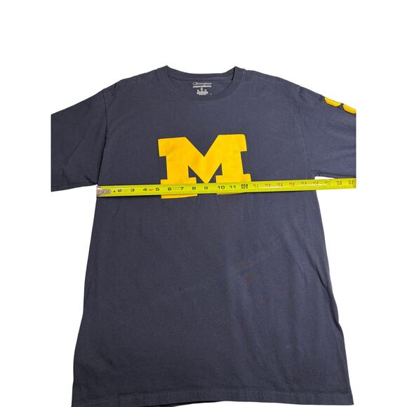 MICHIGAN WOLVWERINE CHAMPION Long Sleeve Blue Size(M) - Picture 4 of 6